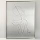 Tableau Don Quichotte vintage 1970