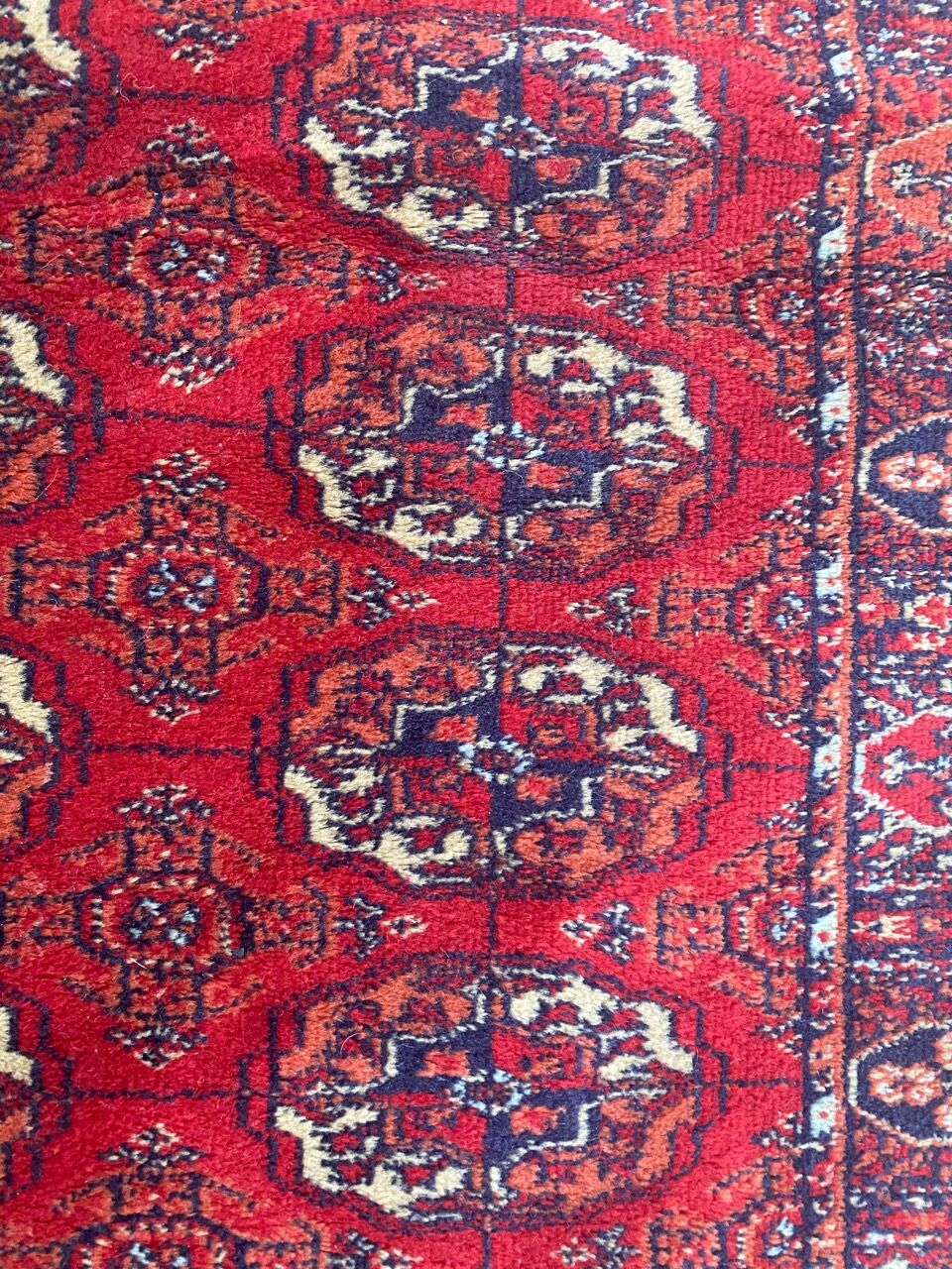 Carpet designs bukhara in wool 70x144 cm