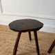 Paire de tabourets brutalistes 1950
