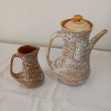 Coffee maker and milk jug from the 60s