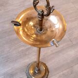 Bronze ashtray on foot