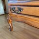 Commode vintage en bois, style Louis XV à tiroirs galbés