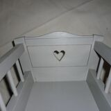 Rocking doll bed