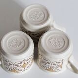 Set of 3 Biltons 70s mugs