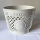 Openwork planter in Italian earthenware