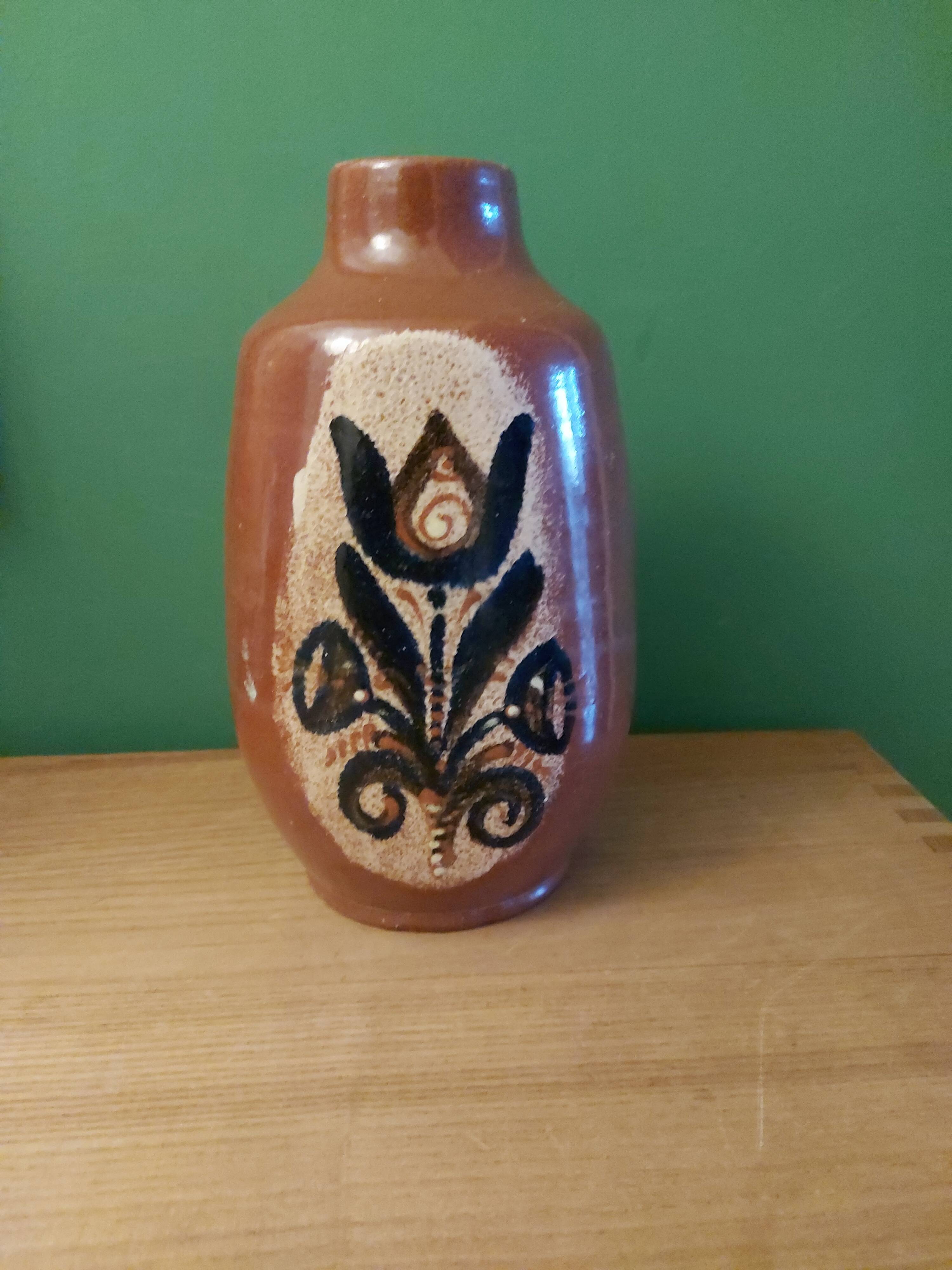 Terracotta vase 50s, 60'S