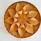 Handcrafted Swedish wooden wall sconces, set of 2