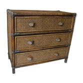 Vintage bamboo and rattan