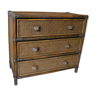 Vintage bamboo and rattan