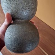 Claire Debril (1927-2021) - Diabolo vase in ceramic made using the coil technique.