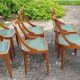 Suite de 6 chaises gondole Art Déco 1930