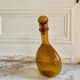 Exposed carafe blown bubble glass