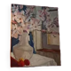Peinture a. favory "les magnolias" huile sur toile france 1960  impressionnistes  post cubisme