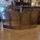 Very Beautiful Fireplace Screen 154 cm/77 cm in Bronze and Brass - Period 1880