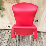 Red skai armchair year 1950