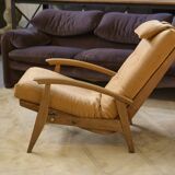 Armchair model FS 134 by Guy Besnard for Free Span 1950s