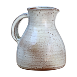 Sandstone pitcher by Jeanne and Norbert Pierlot, 60s