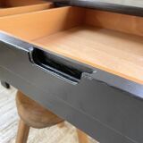 Regain black stained elm desk