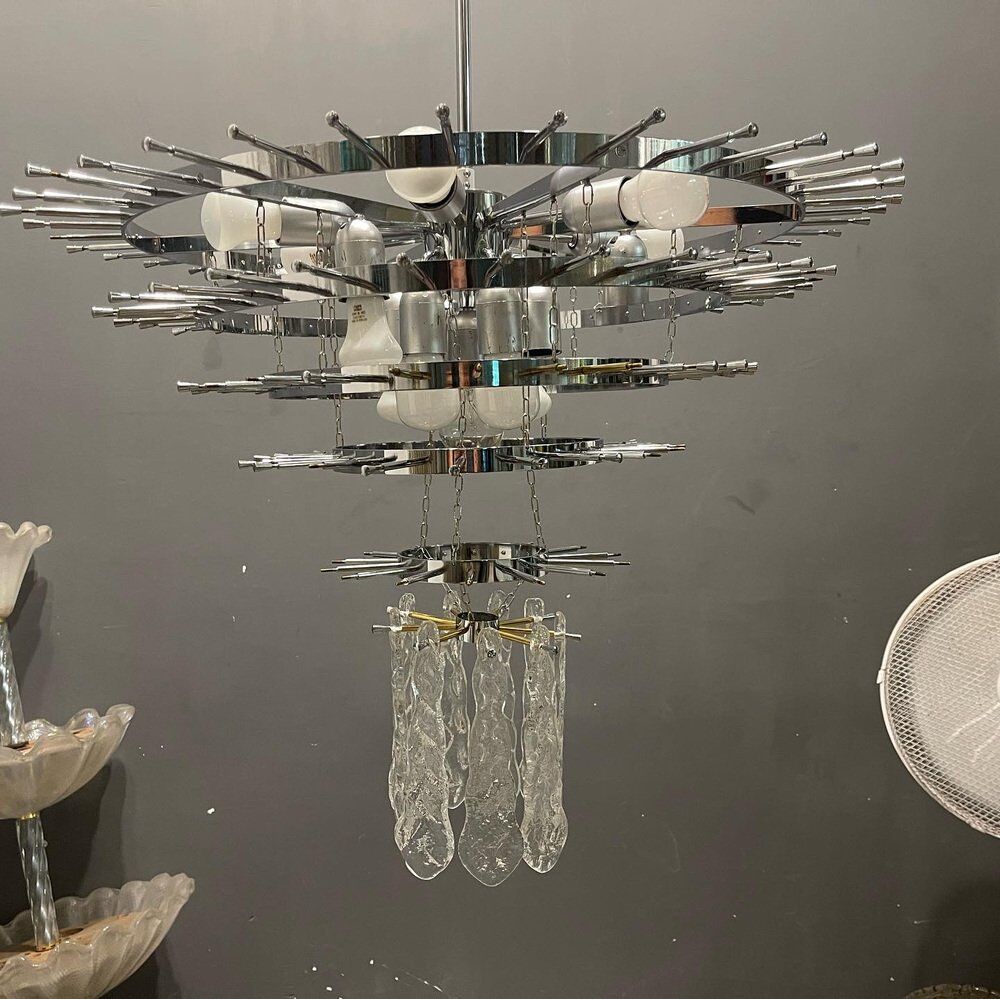 Italian Murano Glass Chandelier