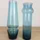 Scandinavian roll vases, Riihimaki glass Tamara Aladdin