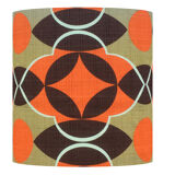 Oblivion lampshade - vintage fabric