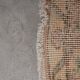 Vintage Turkish Oushak Rug Handwoven 55x733 cm