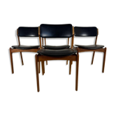 Set of 4 chairs, model no. 49, in rosewood – Erik Buch, Denmark, 1960s
