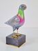 Italian Hand Painted Porcelain Pigeon by Giulia Mangani, 1970s