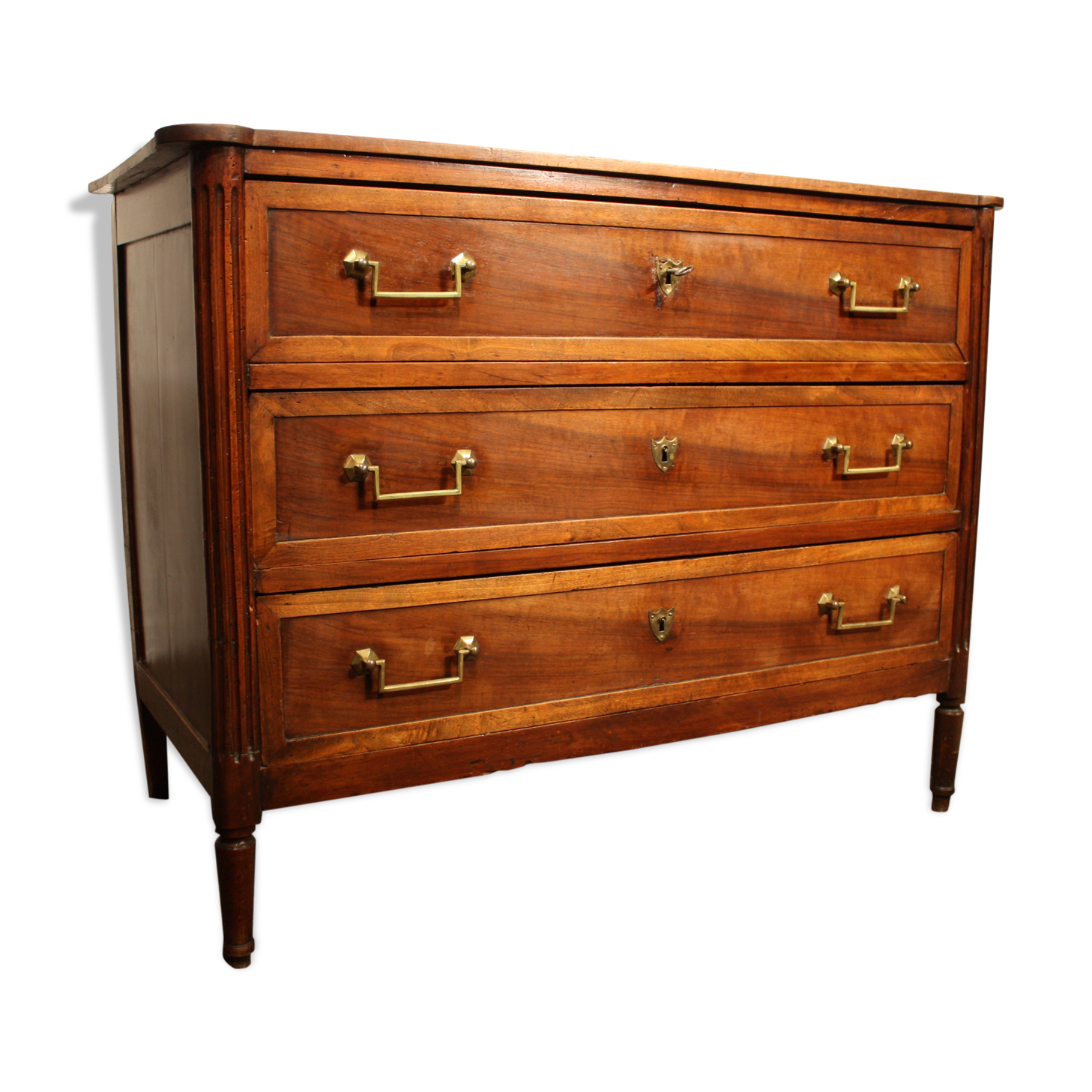COMMODE Louis XVI XVIII Walnut