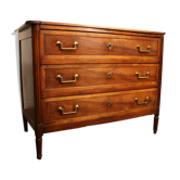 Commode Louis XVI XVIII noyer