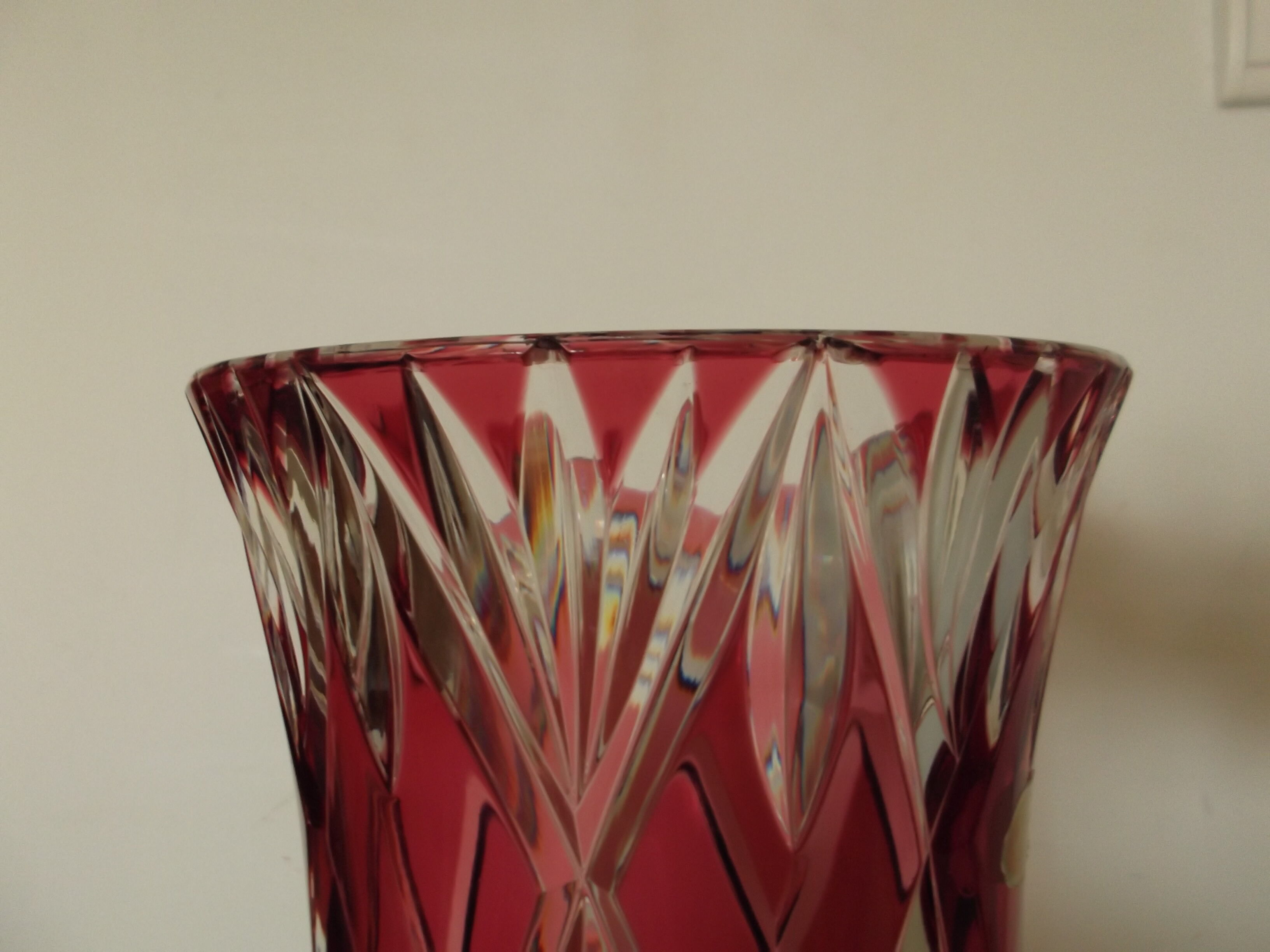 Vase en cristal
