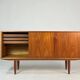 Buffet en teck Axel Christensen ACO design danois vintage des années 60