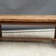 Farmhouse coffee table raw oak natural shade