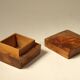 Small cedar burl box