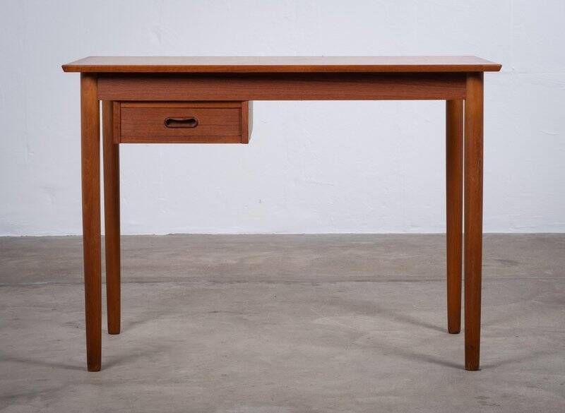 Mid-Century Danish Teak Desk, 1960s