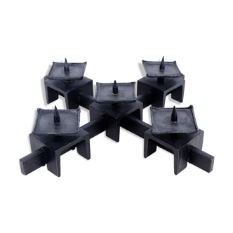 Modernist 5-burner candle holder