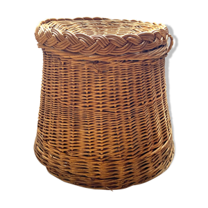 Pouf vintage coffre de