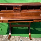 Gianfranco Frattini for Bernini, rosewood writing desk model 530, 1950s Italian