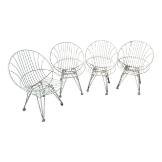 Suite de 4 chaises combex - cees braakman