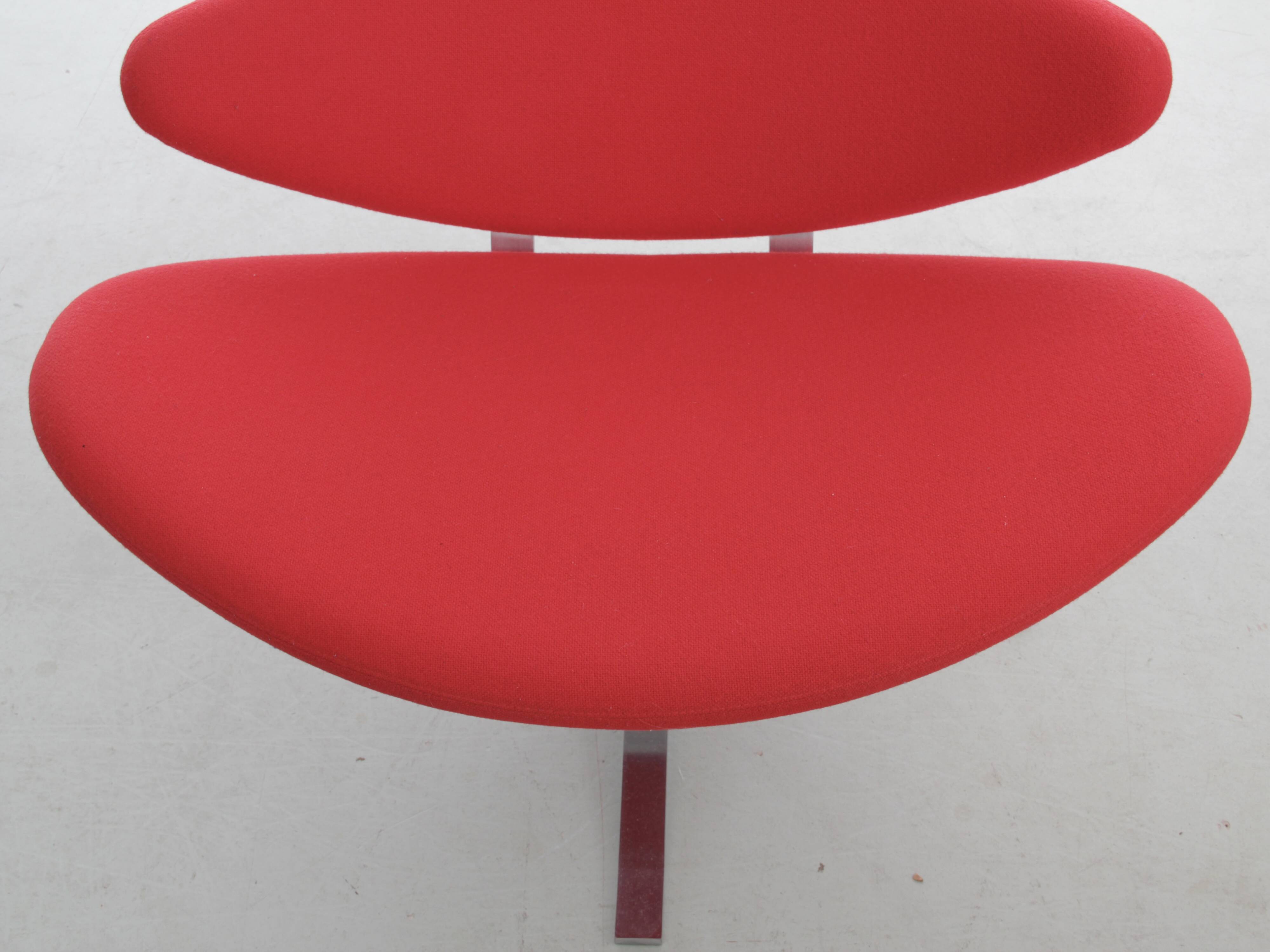 Paire de fauteuils scandinaves vintage modèle Corona