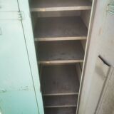 Vintage metal locker cabinet