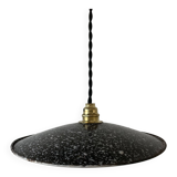 Sheet metal suspension, industrial enameled bowl