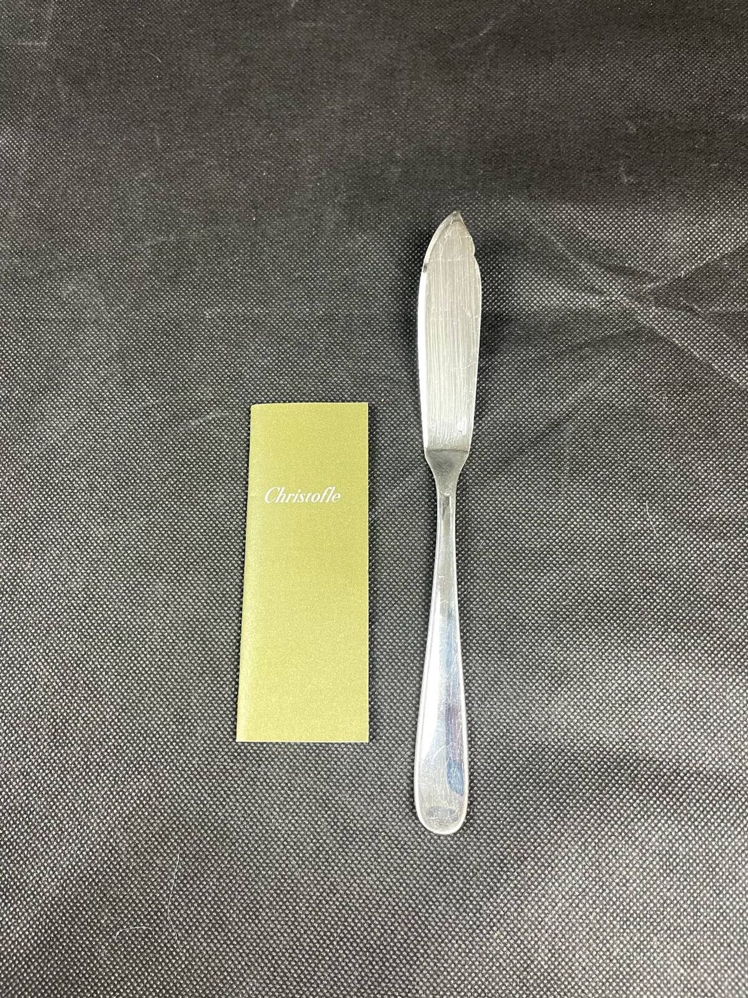Christofle, fish service model Dax, 12 forks and 12 knives