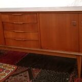 Scandinavian vintage teak sideboard, 60s