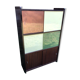 Furniture style Oscar storage showcase vintage library 70s
