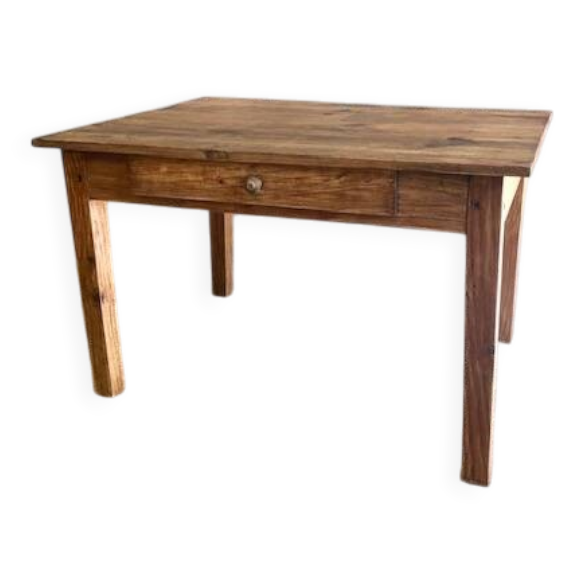 Wooden farmhouse coffee table