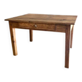 Wooden farmhouse coffee table