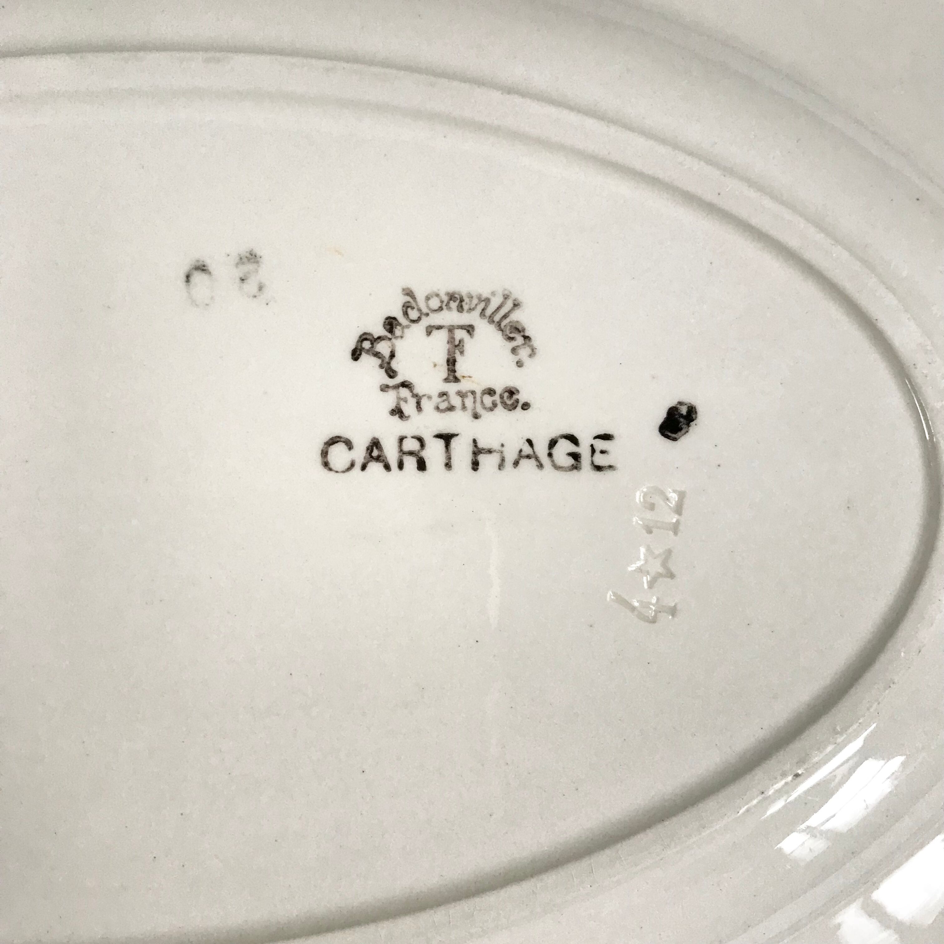 Badonviller service dish