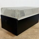 Vintage Glass Wall or Ceiling Light from Napako, 1970s