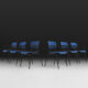 6 chairs by Willy Van der Meeren 1950's